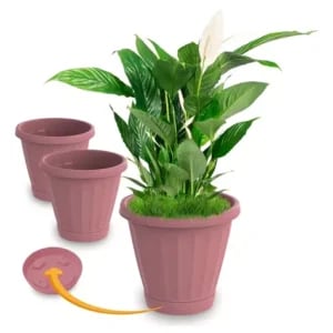 VASO Nº22 C/PRATO LILÁS (6PÇS)-UNINJET