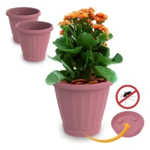 VASO Nº35 C/PRATO LILÁS (6PÇS)-UNINJET