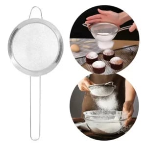 PENEIRA DE INOX 15X33CM (12PÇS)-INGA