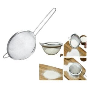 PENEIRA DE INOX 20X38CM (6PÇS)-INGA