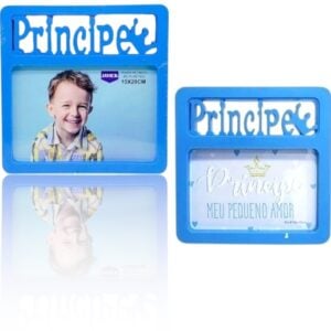 PORTA RETRATO PLÁSTICO PRÍNCIPE 15X20CM (12PÇS)-JAVICK