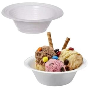 PRATO DESCARTÁVEL FUNDO 15CM BRANCO 100X10-TRIK TRIK