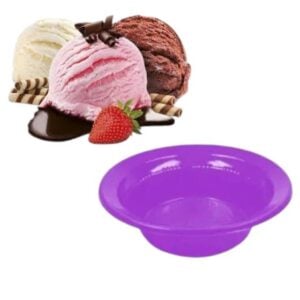 PRATO FUNDO 12CM ROXO 100X10-TRIK TRIK