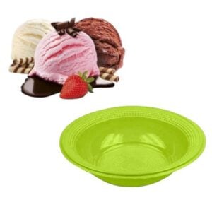 PRATO FUNDO 12CM VERDE 100X10-TRIK TRIK