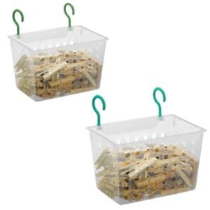 CESTO P/PRENDEDORES GRANDE (12PÇS)-PLASNORTHON