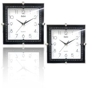 RELÓGIO DE PAREDE 24,5X24,5CM (6PÇS)-JAVICK