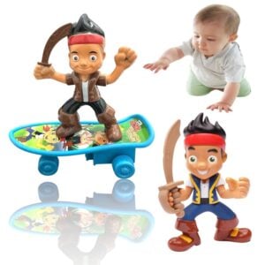 BONECO C/SKATE PULL BACK (24PÇS)-FRANCOLINO