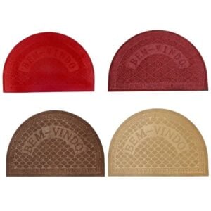 TAPETE MEIA LUA PVC 37X57CM (12PÇS)-LET ÚTIL