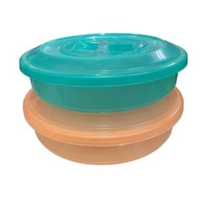 TORTEIRA/SALADEIRA BAIXA TRANSP (12PÇS)-MEGAPLAST[MP2139]