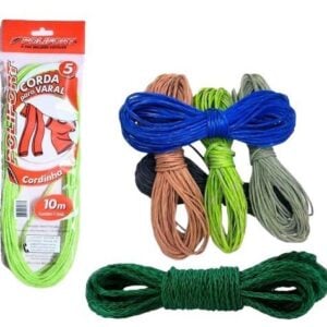 VARAL NYLON N°5 CORDINHA C/1(50PÇS)-POLIFORT