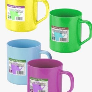 CANECA MICROONDAS 450ML (24PÇS)-PLASNORTHON