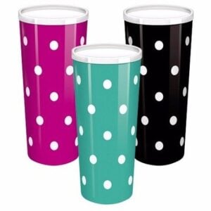 COPO C/TAMPA DECORADO POÁ 600ML (12PÇS)-INJETEMP