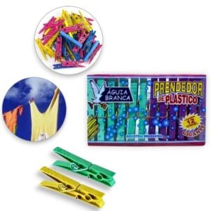 PRENDEDOR PLASTICO GG C/12 CX50-AGUIA BRANCA