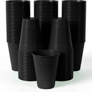 COPO 200ML PRETO C/50 CX40-TRIK TRIK