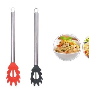 PEGADOR DE MASSAS SILICONE C/CABO INOX(12PÇS)-TOP ÚTIL