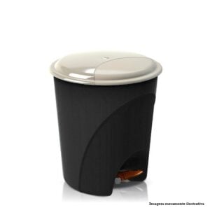 CESTO 12L C/ PEDAL (6 PÇs) – ARQPLAST [CP12]