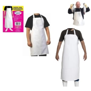 AVENTAL AÇOUGUEIRO BAGUM BRANCO (12PÇS)-MÁXXIMO