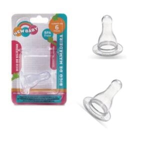 BICO PARA MAMADEIRA SILICONE C/1 (24PÇS)-NEW BABY