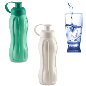 GARRAFA SQUEEZE PET BELIEVE FECHADA LISA 600ML (12PÇS)-PLASDURAN