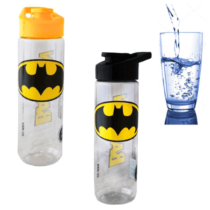 GARRAFA SQUEEZE PET BATMAN (SH) 700ML (12PÇS)-PLASDURAN
