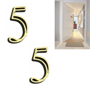 NÚMERO 5 P/APARTAMENTO (36PÇS)-CABEKLA