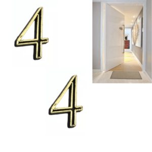 NÚMERO 4 P/APARTAMENTO (36PÇS)-CABEKLA
