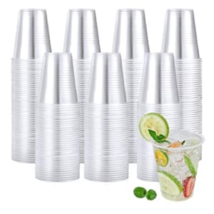 COPO 180ML TRANSPARENTE 25X100-ECONOPOT