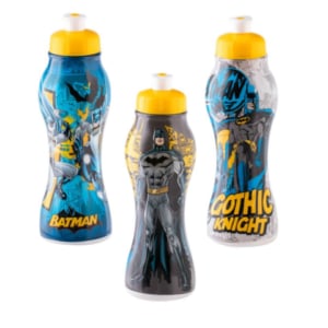 GARRAFA SQUEEZE SLEEVE BATMAN 450ML (12PÇS)-PLASDURAN