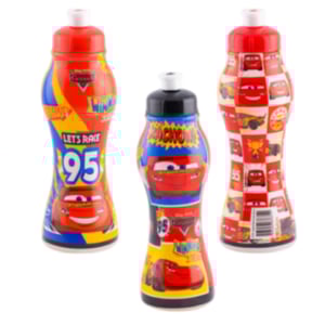 GARRAFA SQUEEZE SLEEVE CARROS 450ML (12PÇS)-PLASDURAN