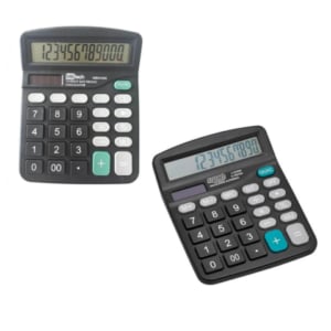 CALCULADORA ELETRÔNICA MÉDIA 12 DÍGITOS (12PÇS)