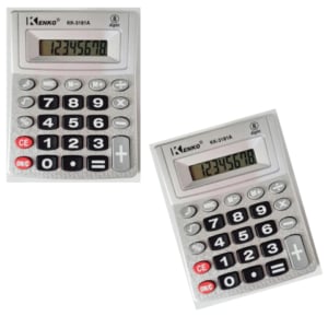 CALCULADORA ELETRÔNICA 8 DÍGITOS PEQUENA (12PÇS)