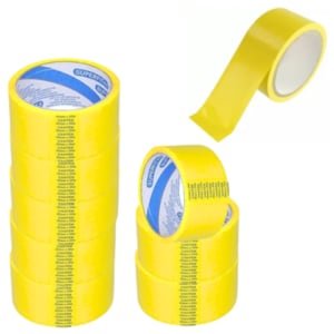 FITA ADESIVA 45MMX40M AMARELO (CX C/100)-SUPERFITAS