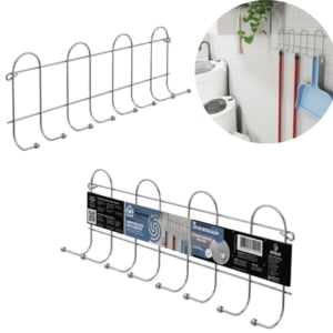 CABIDE MULTIUSO 8 GANCHOS (6PÇS)-STOLF