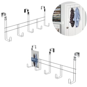 CABIDE P/PORTA 5 GANCHOS 41X16X7,5CM (6PÇS)-STOLF