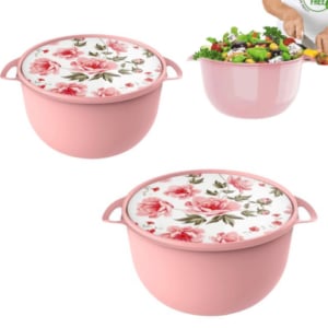 CONTAINER REDONDO 11,5LTS AMORE ROSA (6PÇS)-UNINJET