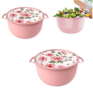 CONTAINER REDONDO 6,5LTS AMORE ROSA (6PÇS)-UNINJET