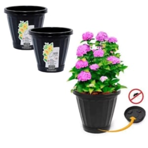 VASO Nº13 C/PRATO PRETO (12PÇS)-UNINJET