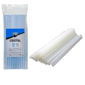 BASTÃO COLA QUENTE CRISTAL 7,5X30CM (2PCT)-RENDICOLLA