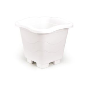 VASO QUADRADO GRANDE MÁRMORE 10LTS (6PÇS)-INJEPLASTEC