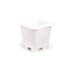 VASO QUADRADO PEQUENO MÁRMORE 2LTS (12PÇS)-INJEPLASTEC