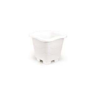 VASO QUADRADO MINI MÁRMORE 0,55LTS (12PÇS)-INJEPLASTEC