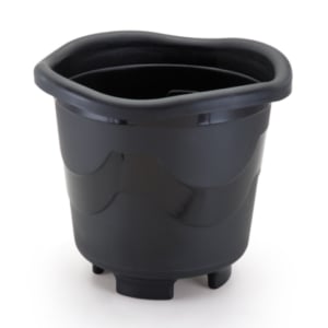 VASO REDONDO EXTRA GRANDE PRETO 26LTS (3PÇS)-INJEPLASTEC