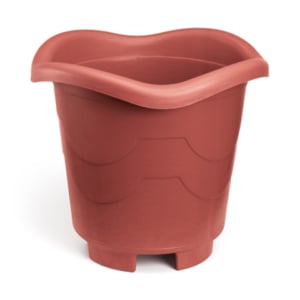 VASO REDONDO EXTRA GRANDE TELHA 26LTS (3PÇS)-INJEPLASTEC
