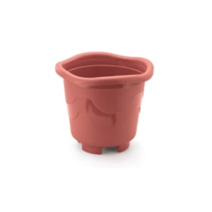 VASO REDONDO MÉDIO TELHA 4,7LTS (12PÇS)-INJEPLASTEC