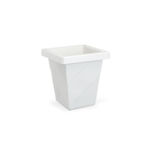 VASO ROMA QUADRADO MINI MÁRMORE 2,5LTS (12PÇS)-INJEPLASTEC