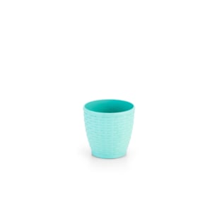 VASO RATTAN M3 REDONDO COLOR (12PÇS)-INJEPLASTEC