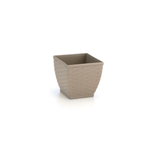 VASO CACHEPO RATTAN M2 QUAD.PALHA (12PÇS)-INJEPLASTEC
