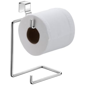 SUPORTE PAPEL HIGIÊNICO DUPLO FERRO 13,5CMX19CMX9CM (12PÇS)-CLINK