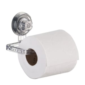 PORTA PAPEL HIGIÊNICO VENTOSA 1KG PLÁSTICO 17CMX6,5CMX11CM (12PÇS)-CLINK