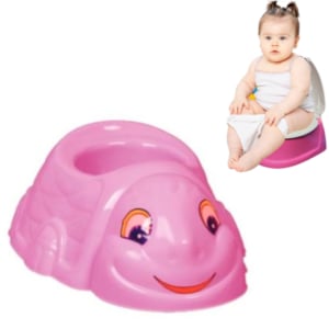 TRONINHO TARTARUGA ROSA (12PÇS)-PLASNEW